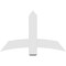 Ekena Millwork Bellingham Architectural Grade PVC Gable Bracket, 48"W x 30"H x 2"D x 6"F, 15/12 Pitch GBP048X30X0206BEL00 - alternate 3